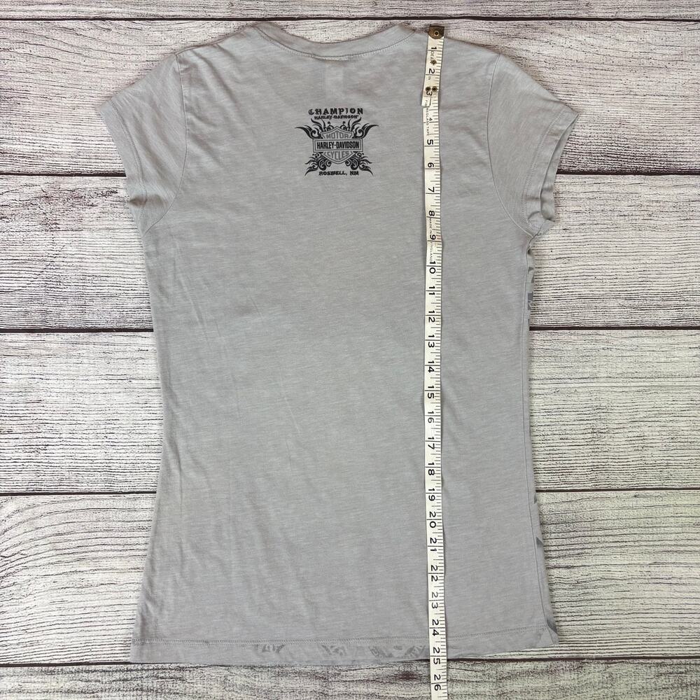 2009 Harley Davidson Motorcycles Skulls Big Print T-shirt - Picture 5 of 8